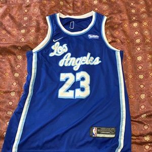 Blue Lakers colour way Lebron James